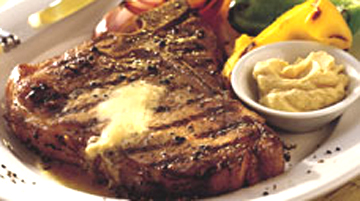 Grilled Peppercorn T-Bones Grilled Peppercorn T-Bones picture